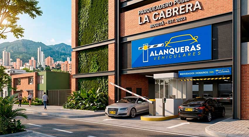 Talanquera Parqueadero Bogota, medellin, barranquilla, cali, tunja, valledupar, cucuta, neiva, cartagena